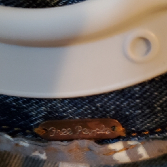 Free People denim jacket - Picture 6 of 7